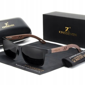 Okulary Męskie Przeciwsłoneczne Kingseven + Etui