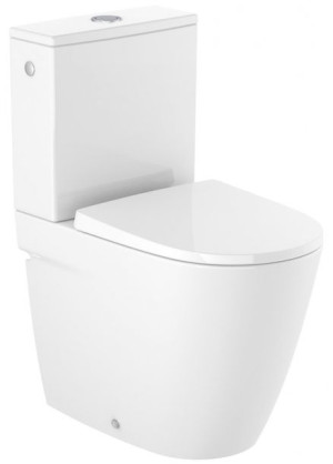 Miska WC bezkołnierzowa przyścienna 60x37