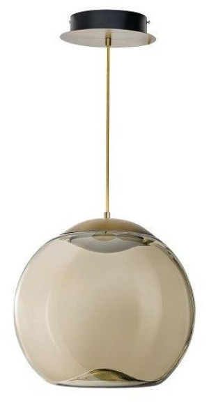 lampa sufitowa czarna wiszaca LED zintegrowany