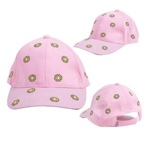 Czapka z daszkiem bejsbolówka Kwiaty 46-50cm