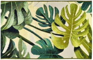Dywan Jungle 60x110 Sizal Modny Liście Monstera