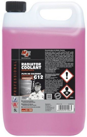 MA Professional Płyn do chłodnic koncentrat G12 czerwony 5L 61-108