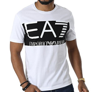 Emporio Armani EA7 t-shirt koszulka męska biały 6LPT24 PJ7CZ 1100 XL
