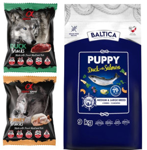 Baltica PUPPY Duck & Salmon M/L 9kg