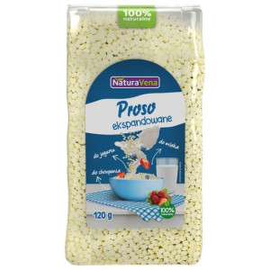 Proso Ekspandowane 120g - NaturAvena