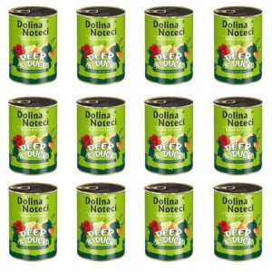 DOLINA NOTECI 80% Jeleń z Kaczką 12 x 400g BIAŁKO