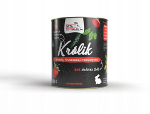 Bezzbożowa Karma Dla Psa Królik Witaminy Omega3