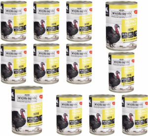 Wiejska Zagroda MONOPROTEINOWA kota INDYK 12x400g