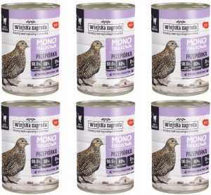 Wiejska Zagroda MONO kota PRZEPIÓRKA 6x400g ZESTAW