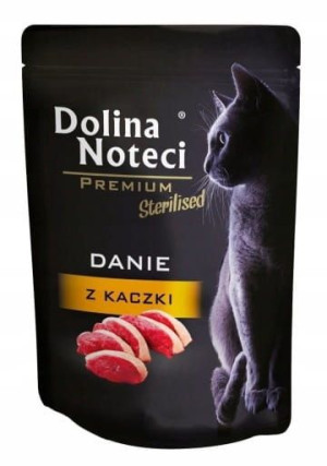 DOLINA NOTECI Karma dla kota bez zbóż z kaczką 85g