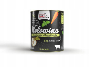 Syta Micha Karma Psa Wołowina Mono Biotin 800g
