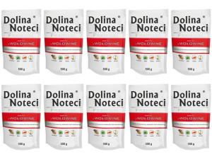 DOLINA NOTECI PREMIUM Karma psa Wołowina 10 x 500g