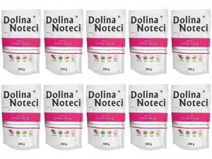 DOLINA NOTECI Karma psa - BEZ ZBÓŻ - Indyk 10x500g