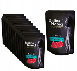 Saszetki Kota DOLINA NOTECI TUŃCZYK 10x85g OMEGA3