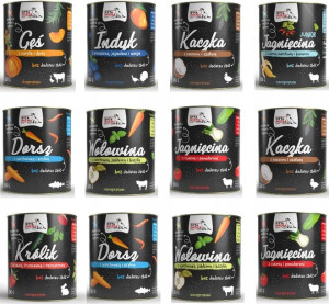 SYTA MICHA Mokra Karma dla psa MIX 12x800g ZESTAW