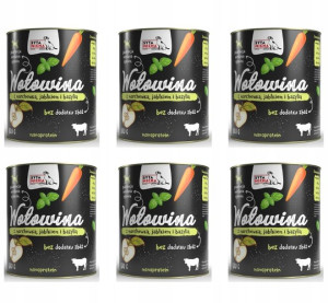 Karma dla PSA Alergika WOŁOWINA MARCHEWKA 6x800g
