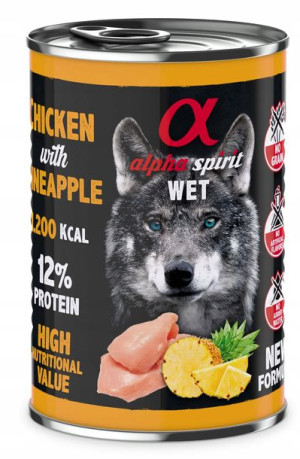 Alpha Spirit Karma psa - BEZ ZBÓŻ - Kurczak 400g