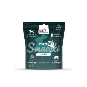 SYTA MICHA smaczki 0 zbóż małe kawałki KRÓLIK 60g