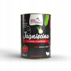 Hipoalergiczna karma psa Jagnięcina z cukinią 400g