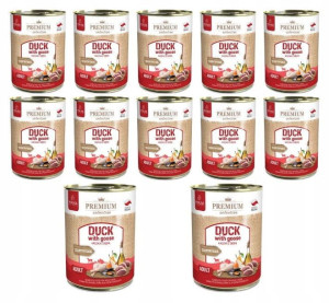POKUSA Karma mokra dla psa Kaczka z Gęsią 12x800g