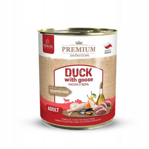 POKUSA Premium mokra dla psa Kaczka z Gęsią 800g