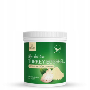 POKUSA Skorupy JAJ Indyczych - BARF - dla psa 500g