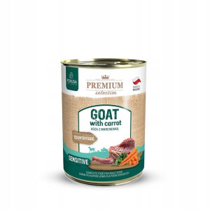 POKUSA Premium mokra dla psa Koza z Marchewką 400g