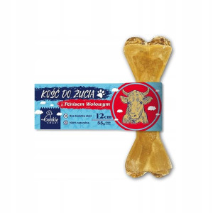 BOSKIE SMAKI Twardy gryzak psa PENIS WOŁOWY 12cm