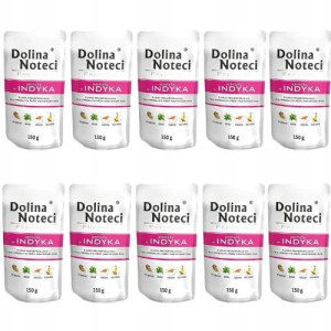 DOLINA NOTECI Mokra karma psa INDYK 10x150g ZESTAW