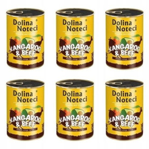 DOLINA NOTECI SUPERFOOD Kangur z Wołowiną 6 x 400g