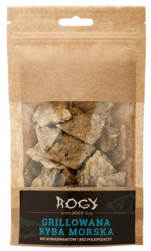 ROGY Przysmak psa RYBA z grilla 0 ZBÓŻ OMEGA-3 80g