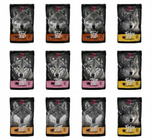 Alpha Spirit Pate Pasztet psa - MIX SMAKÓW 12x100g