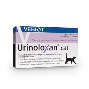 VEBIOT infekcje dróg moczowych Urinoloxan Cat x30