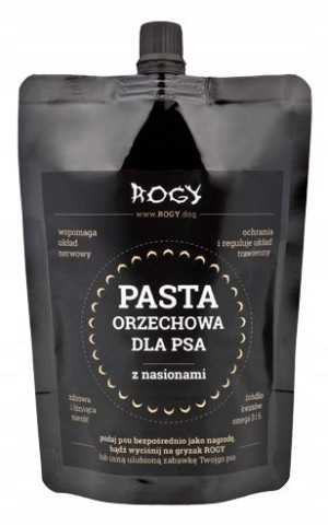 ROGY Pasta orzechowa dla psa z nasionami do KONG