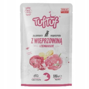 TUF TUF Saszetka dla psa Wieprzowina Ziemniak 500g
