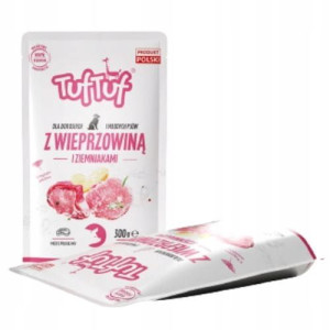 TUF TUF Karma mokra dla psa z Wieprzowiną 300g