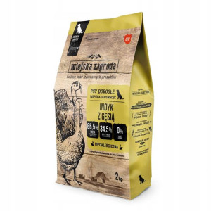 Hipoalergiczna Karma dla psa Indyk z Gęsią 1kg