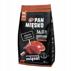 Sucha karma dla młodych kotów Wołowina Jeleń 10kg