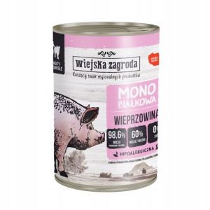 Wiejska Zagroda MONOPROTEINOWA kot WIEPRZOWINA 400