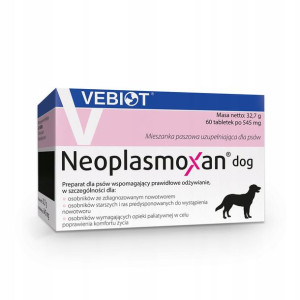 VEBIOT Lek na nowotwór psa Neoplasmoxan Dog 60 tab
