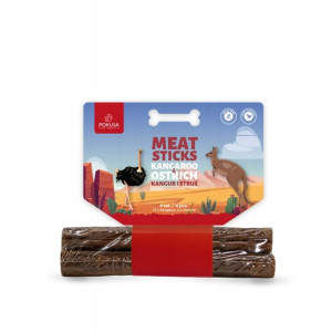 POKUSA Mięsne smaczki psa 2x KANGUR 2x STRUŚ 94g