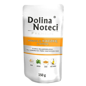 DOLINA NOTECI PREMIUM dla psa Kaczka z Dynią 150g