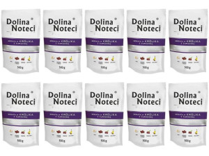 DOLINA NOTECI PREMIUM Karma psa Królik 10 x 500g