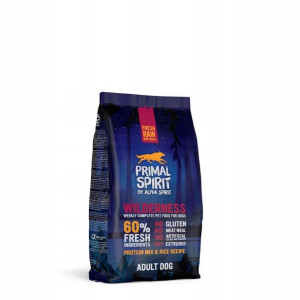 PRIMAL SPIRIT Wilderness 1kg Sucha karma 60% mięsa