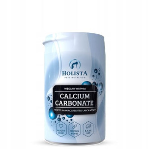 Holista Minerały BARF Węglan Wapnia Psa i Kot 250g