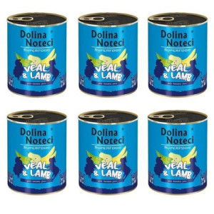 DOLINA NOTECI Karma Cielęcinę Jagnięcina 6 x 800g