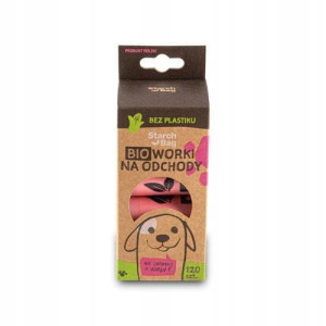 STARCHBAG Kompostowalne BIOworki na odchody 120szt
