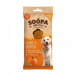 SOOPA psa Dental JUMBO Stick Carrot Pumpkin 170g