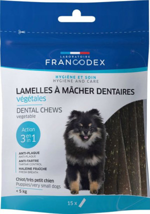 FRANCODEX Gryzaki usuwające kamień dla psa 114g