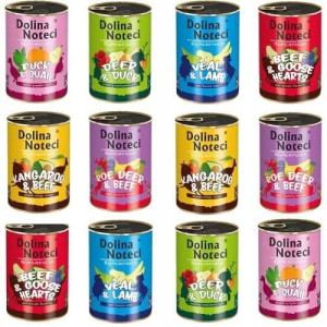DOLINA NOTECI Karma dla psa Mix Smaków 12 x 400g